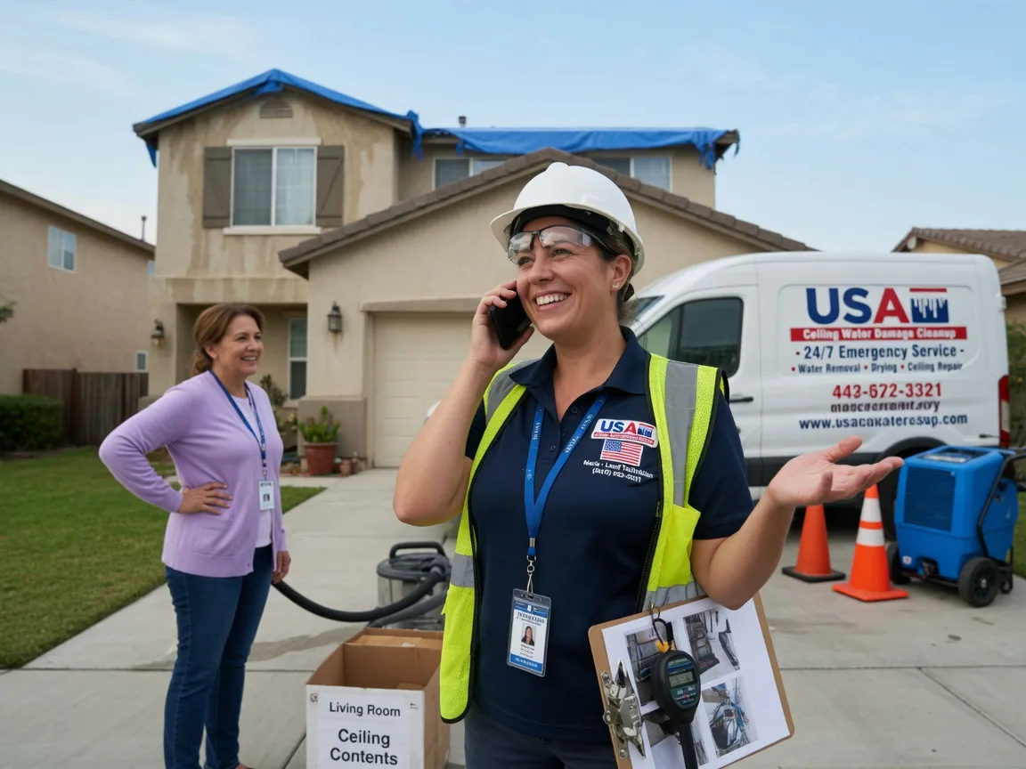 Ceiling Water Damage Restoration Olin, IA FAQs